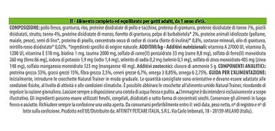 Trainer Natural Adult met Tonijn 3 kg, 3000 g