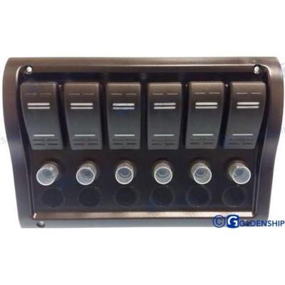 Panel interruptores intemperie GS11177 - PANEL 6 INTERRUPTORES