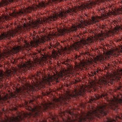 Deurmat PVC 120 x 90 cm (rood) - thumbnail