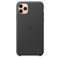 Apple leather case iPhone 11 Pro Max black - thumbnail