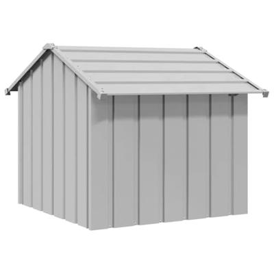 VidaXL Hondenhok met dak 85x107x81 cm gegalvaniseerd staal VidaXL Hondenhok met dak 85x107x81 cm gegalvaniseerd staal