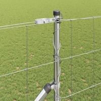 Weidehekwerk Zilver 50 x 1.4 m Gegalvaniseerd staal - thumbnail