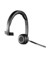 Logitech H820e wireless mono-headset zwart - thumbnail