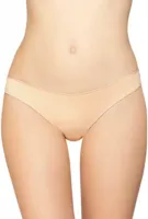 String dames 3490 microfiber - Gladde string - onzichtbaar - Invisible - badstof kruisje - zwart, wit, rood, huidskleur - thumbnail