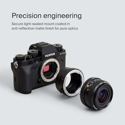 Urth Lens mount adapter: compatibel met Pentax K lens naar Fujifilm X camera body