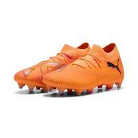 PUMA Future 8 Match IJzeren-Nop Voetbalschoenen (SG) Oranje Roze Zwart - thumbnail