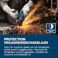 Bosch Professional GWS 12-125 P 06013A6200 Haakse slijper - thumbnail