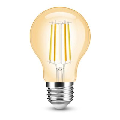 Slimme filament LED lamp van Milight - Dual white 7W E27 fitting - A60 model colored Slimme filament LED lamp van Milight - Dual white 7W E27 fitting - A60 model colored