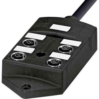 LAPP Lapp Zubehör 22260010 Passieve sensor/actorbox M12-verdeler met kunststof schroefdraad 1 stuk(s)