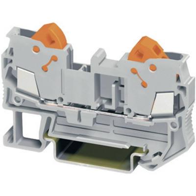 Phoenix Contact 3206416 Doorgangsklem 6.2 mm Snelaansluiting Grijs 1 stuk(s) Phoenix Contact 3206416 Doorgangsklem 6.2 mm Snelaansluiting Grijs 1 stuk(s)