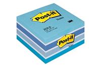 Post-it Plaknotitiekubus 2028B 76 mm x 45 mm Pastelblauw 450 vellen - thumbnail