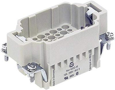 HARTING 09160423001 Pin-inzetstuk Han® DD 42 + PE Crimpen 1 stuk(s) Piece HARTING 09160423001 Pin-inzetstuk Han® DD 42 + PE Crimpen 1 stuk(s) Piece