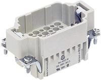 HARTING 09160423001 Pin-inzetstuk Han® DD 42 + PE Crimpen 1 stuk(s) Piece - thumbnail