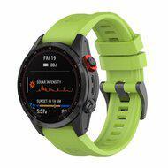 Siliconen sportbandje - Groen - Garmin Fenix 7s/6s/5s / Instinct 2s / Epix Pro Gen 2 (42mm)