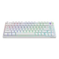 SAVIO PHENIX WHITE Draadloos mechanisch toetsenbord, Gateron Red Pro, ABS - thumbnail