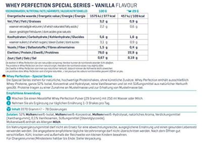 Whey Perfection - Special Series | Body & Fit | 2262g Whey Perfection - Special Series | Body & Fit | 2262g