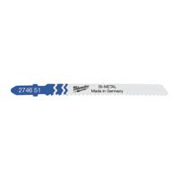 Milwaukee Traditionele decoupeerzaagbladen Bi 75 x 2,5 mm T101A sp. - VE=5 - 4932274651 - thumbnail