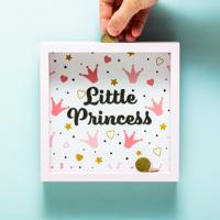 Houten Spaarpot - Princess - thumbnail