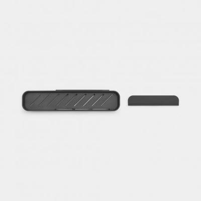 Brabantia mindset doucheplanchet met wisser dark grey