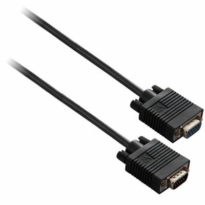 VGA-kabel V7 V7N2VGAXT-10F-BK Zwart 3 m