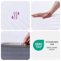 Schuimmatras middelzacht 140x190 cm - thumbnail