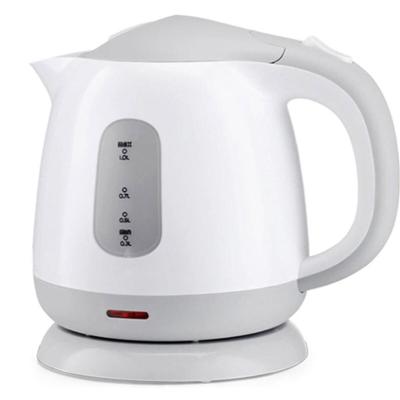 Waterkoker 1L - 1100W - Grijs/Wit - Veilig en Efficiënt