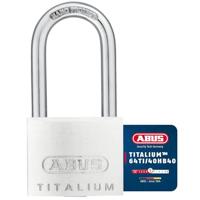 ABUS Cilinderhangslot | breedte slotlichaam 40 mm | Titalium gelijksluitend 6411 | 1 stuk - 54579 54579 - thumbnail