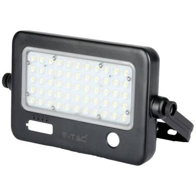 V-TAC 8674 VT-788-10 Tuinschijnwerper op zonne-energie LED LED 10.00 W Zwart