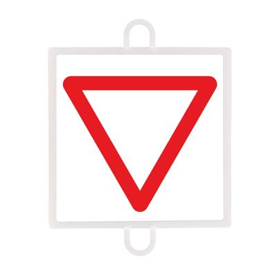 PRIORITY TRAFFIC SIGN PANEL No. 2 (YIELD)