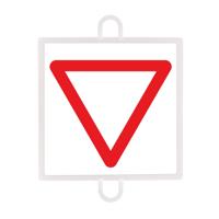 PRIORITY TRAFFIC SIGN PANEL No. 2 (YIELD) - thumbnail