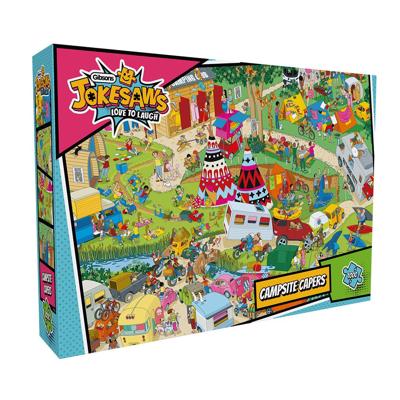 Campsite Capers Puzzel 1000 Stukjes Campsite Capers Puzzel 1000 Stukjes