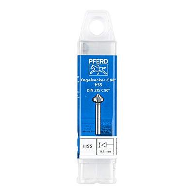 PFERD TOOLS KES HSS DIN 335 C90° 6,3 25202104 Kegelverzinkboor 6.3 mm HSS 1 stuk(s) PFERD TOOLS KES HSS DIN 335 C90° 6,3 25202104 Kegelverzinkboor 6.3 mm HSS 1 stuk(s)