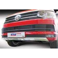 RGM Voorspoiler 'Skid-Plate' Volkswagen Transporter T6 2015- Zilver GRFSP165S - thumbnail