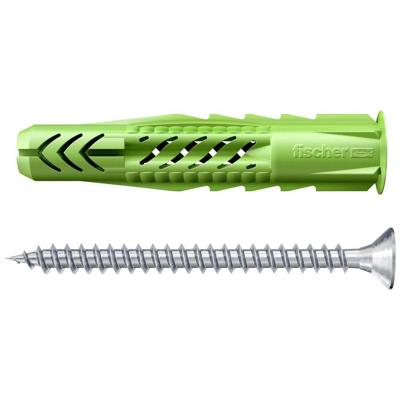 Fischer 532708 UX Green 8 x 50 R S K NV Universele pluggen 50 mm 8 mm 1 set(s) Fischer 532708 UX Green 8 x 50 R S K NV Universele pluggen 50 mm 8 mm 1 set(s)