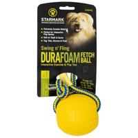 Starmark swing &apos;n fling durafoam fetch bal aan koord - thumbnail