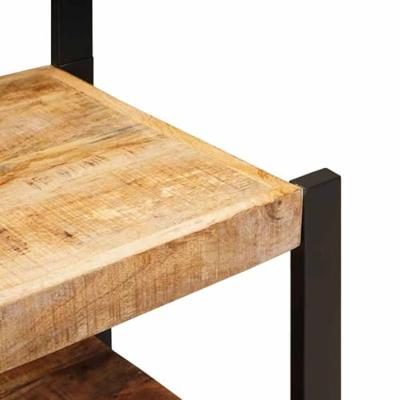 VidaXL Kledinghouder met lade bruin 40 x 40 x 90 cm massief mango hout VidaXL Kledinghouder met lade bruin 40 x 40 x 90 cm massief mango hout
