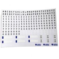 Thicon Models 50413 Nummernschild-Sticker 1:14 Decals 1 stuk(s) - thumbnail