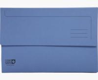 Pocketmap exacompta cleansafe a4 400gr blauw - thumbnail