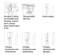 Draadstriptang Harden Automatisch 205 mm - thumbnail