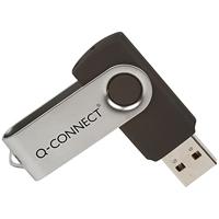 Q-CONNECT USB stick 2.0, zwart, 4 GB - thumbnail