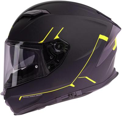 SPEC-X integraalhelm "sx-82.03/r2" stinger helmet sx-82.03/r2 sw matt/neon yellow xs pi