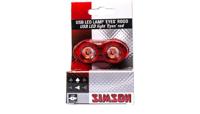 Simson Achterlicht Eyes LED USB Bevestigingsband - thumbnail
