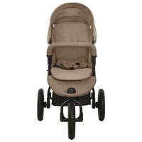 VidaXL Kinderwagen staal taupe - thumbnail
