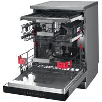 Whirlpool WH6FA14BN7A0X Vrijstaande vaatwasser Zilver - thumbnail