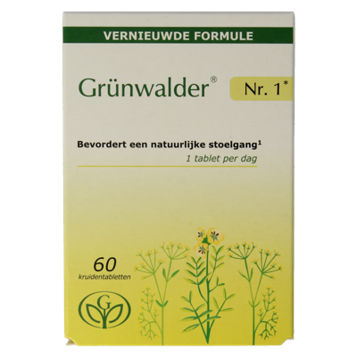 Nr. 1 stoelgang 60 Tabletten Nr. 1 stoelgang 60 Tabletten