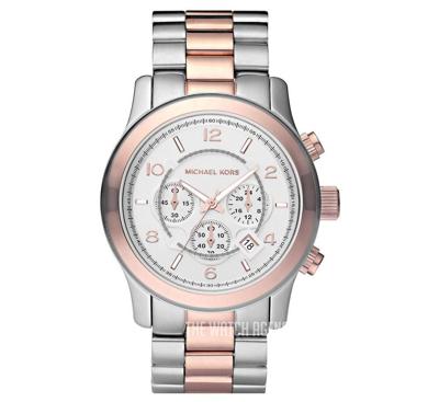 Horlogeband Michael Kors MK8176 Staal Bi-Color 24mm