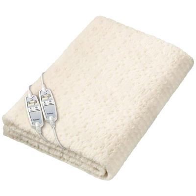 Beurer UB 86 Teddy Double Elektrische onderdeken 120 W Wit Beurer UB 86 Teddy Double Elektrische onderdeken 120 W Wit
