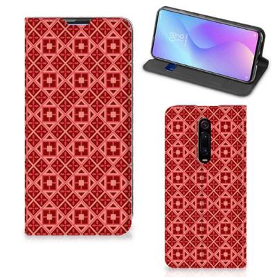 Xiaomi Mi 9T Pro | Hoesje met Magneet | Batik Rood
