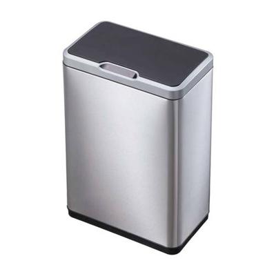 EKO Sensorprullenbak 31707157 RVS (Roestvrij staal) Zilver
