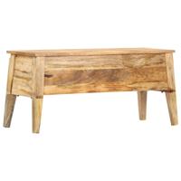 VidaXL Opbergbox 99x35x48 cm massief mangohout - thumbnail